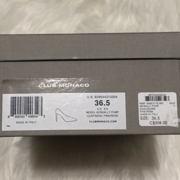 *BRAND NEW* Club Monaco Model Kendally Pump - Size 36.5 - Picture 8 of 9
